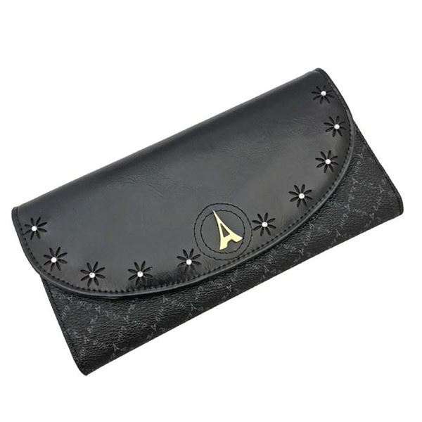 Εικόνα της  Γυναικείο πορτοφόλι με στρασάκια μαύρο 171021-3