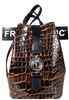 Εικόνα της  Γυναικεία τσάντα πλάτης FRNC 1414 croco brown