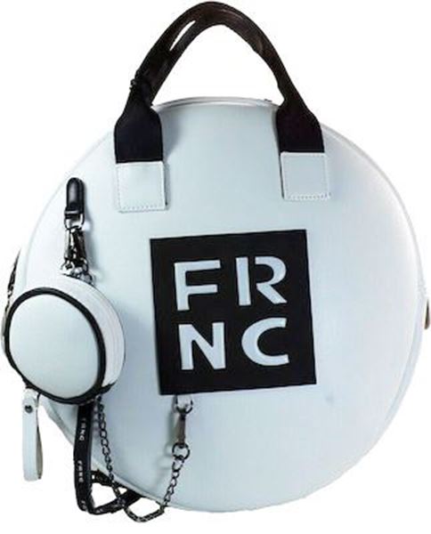 Εικόνα της  Γυναικεία τσάντα χειρός-χιαστή FRNC 1673 άσπρο