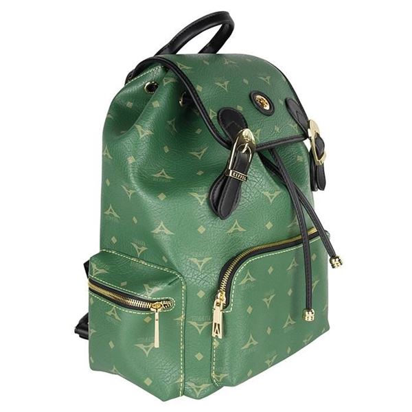 Εικόνα της  Γυναικεία τσάντα πλάτης  πράσινο  36-191015-1S
