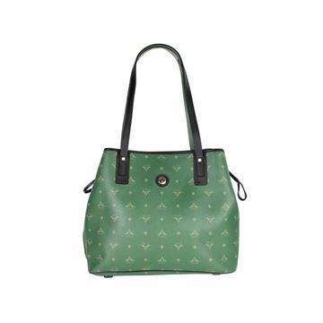 Εικόνα της  Γυναικεία τσάντα ώμου πράσινη 36-171034-2Ε la tour eiffel