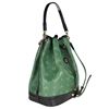 Εικόνα της  Μεγάλη γυναικεία τσάντα ώμου πουγκί πράσινο 36-10075L