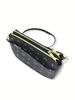 Εικόνα της Γυναικεία τσάντα χιαστί μαύρο NEW ARRIVAL  36-111090-4ED