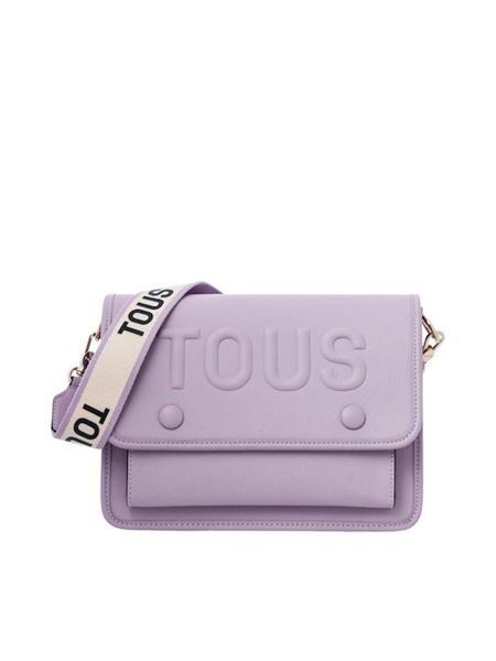 Εικόνα της TOUS BANDOLERA-M-AUDREE Eco-Leather Λιλά 2001792429