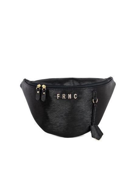 Εικόνα της FRNC Γυναικείο Τσαντάκι Μέσης Μαύρο 5518