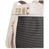 Εικόνα της FRNC Γυναικεία Τσάντα Shopper Ώμου Beige/Black 4513
