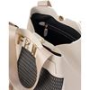 Εικόνα της FRNC Γυναικεία Τσάντα Shopper Ώμου Beige/Black 4513