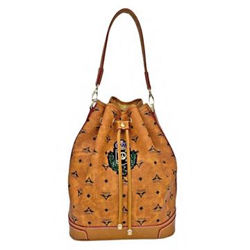 Εικόνα της Μεγάλη γυναικεία τσάντα ώμου πουγκί με παράσημο TAMPA 36-10075LZ