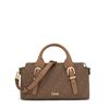 Εικόνα της Μεσαίου μεγέθους τσάντα Bowling TOUS Buckles Silhouette BROWN 2002201543