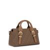 Εικόνα της Μεσαίου μεγέθους τσάντα Bowling TOUS Buckles Silhouette BROWN 2002201543