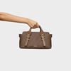 Εικόνα της Μεσαίου μεγέθους τσάντα Bowling TOUS Buckles Silhouette BROWN 2002201543