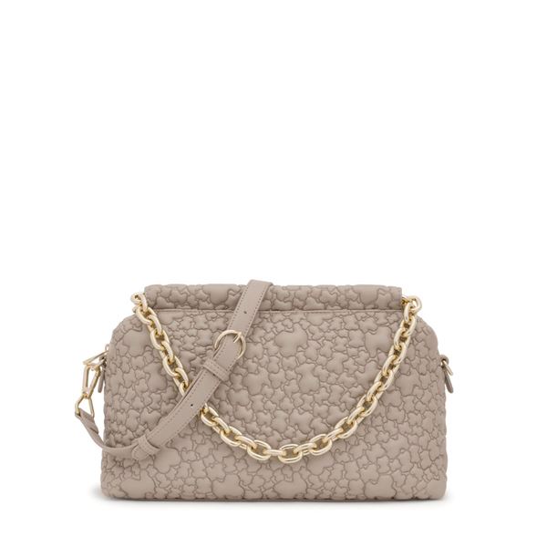 Εικόνα της ΜΕΣΑΙΟΥ ΜΕΓΕΘΟΥΣ ΤΣΑΝΤΑ BOWLING TOUS JANE PUFFY BEAR ΣΕ beige 2002132343