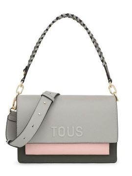 Εικόνα της Tous Bandolera Γυναικεία Τσάντα Χιαστί Γκρι 2002202647