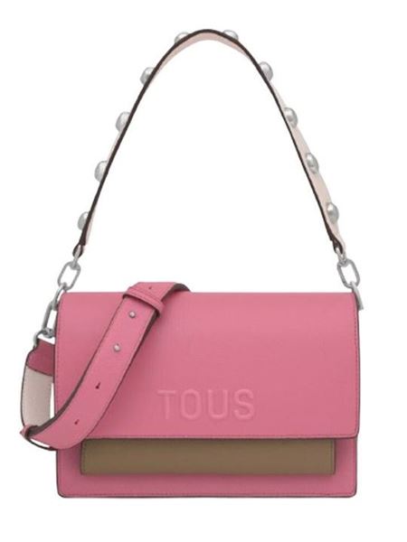 Εικόνα της Tous Audree Γυναικεία Τσάντα Ώμου Ροζ 2002202613