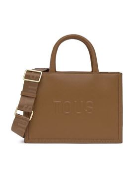Εικόνα της Tous Γυναικεία Τσάντα Shopper Ώμου Καφέ 2002192143