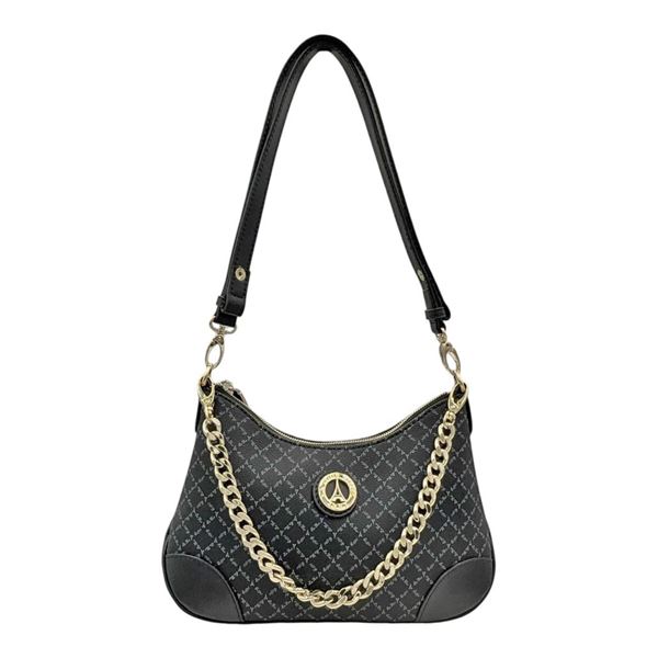 Εικόνα της 171-231034-1/01-Τσάντα Ώμου/Χιαστί Με Αλυσίδα-La Tour Eiffel BLACK