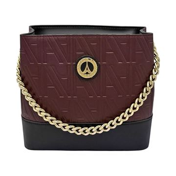 Εικόνα της 66-251014-1/30ΑΤσάντα Χειρός/Χιαστή Ανάγλυφη-La Tour Eiffel ΜΠΟΡΝΤΩ