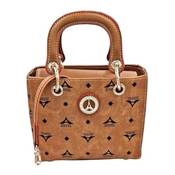 Εικόνα της 36-251011-1/393-Μικρή Τσάντα Χειρός Με Κρίκους-La Tour Eiffel ΤΑΜΠΑ