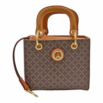 Εικόνα της  171-251011-1/01-Μικρή Τσάντα Χειρός Με Κρίκους-La Tour Eiffel ΜΑΥΡΟ