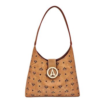 Εικόνα της Γυναικεία τσάντα  ώμου Σουέτ Με Κούμπωμα-La Tour Eiffel  36-241010-1 ταμπά