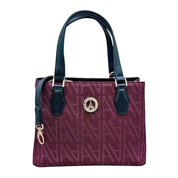 Εικόνα της 59-161016-6/99-Χειρός Μικρή Σουέτ Τσάντα-La Tour Eiffel ΜΠΟΡΝΤΩ