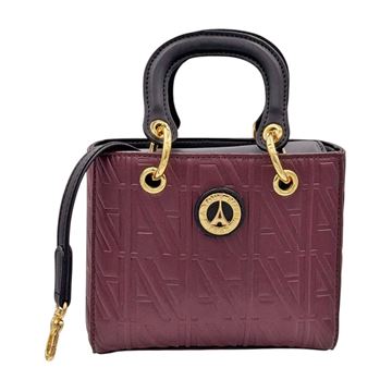 Εικόνα της Μικρή Τσάντα Χειρός Με Κρίκους-La Tour Eiffel 66-251011/99 ΜΠΟΡΝΤΩ  