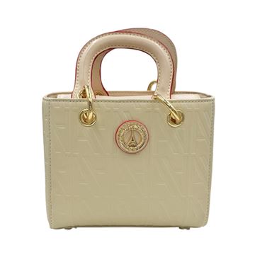 Εικόνα της Μικρή Τσάντα Χειρός Με Κρίκους-La Tour Eiffel 66-251011/13 ΜΠΕΖ