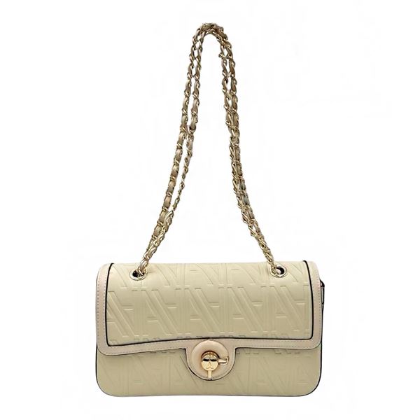 Εικόνα της Ανάγλυφη Τσάντα Χειρός Με Αλυσίδα-La Tour Eiffel 66241041/56 ΜΠΕΖ