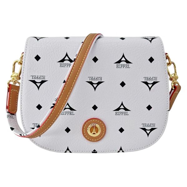Εικόνα της Τσάντα χιαστί με καπάκι-La Tour Eiffel 36-191029-1/828 ΛΕΥΚΟ