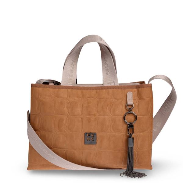 Εικόνα της Μεγάλη Γυναικεία Τσάντα Χιαστί FRNC 6136 TΑΜΠΑ