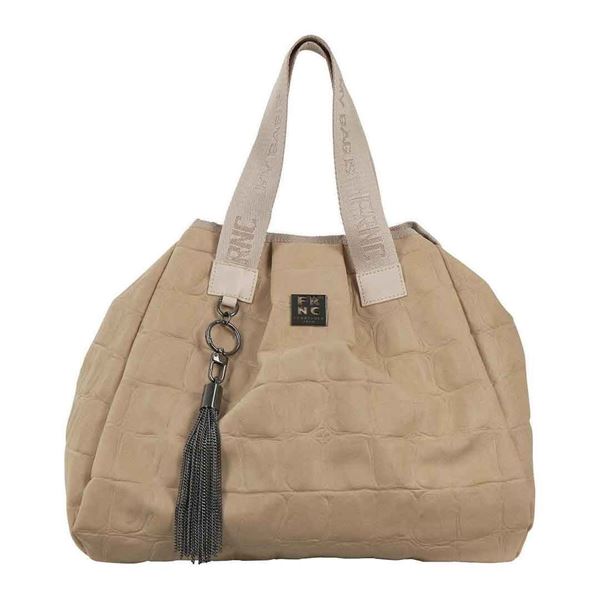 Εικόνα της Γυναικεία Τσάντα Ώμου FRNC 6146 ΜΠΕΖ 