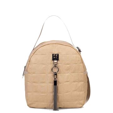 Εικόνα της Γυναικεία Τσάντα Πλάτης FRNC 6133 ΜΠΕΖ