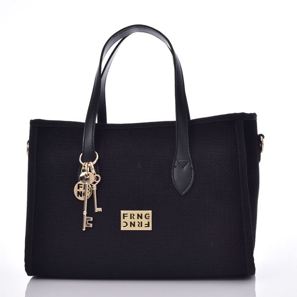 Εικόνα της Γυναικεία Τσάντα Ώμου Μαύρη | FRNC 5573 MAΥΡΗ