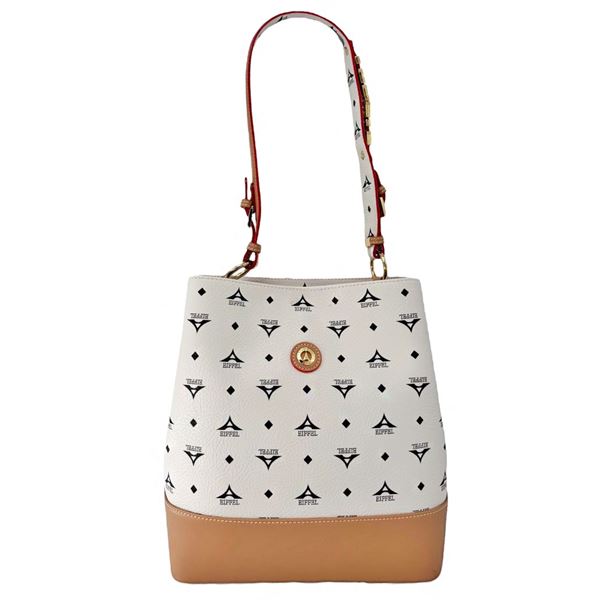 Εικόνα της LA TOUR EIFFEL Γυναικεία τσάντα ώμου τύπου πουγκί ΕΚΡΟΥ 36-161006-1LX/755