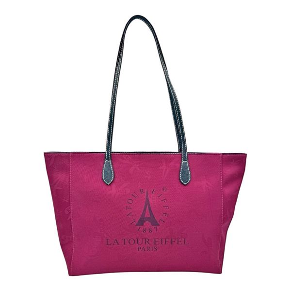 Εικόνα της φασμάτινη Τσάντα Ώμου Μπορντό-La Tour Eiffel 699-111093-3Κ