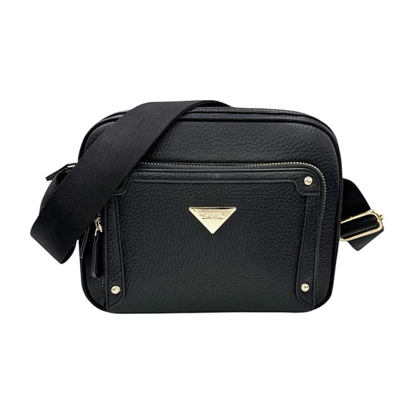 Εικόνα της Γυναικεία τσάντα χιαστί  ΜΑΥΡΟ SV001 ΜΑΥΡΟ