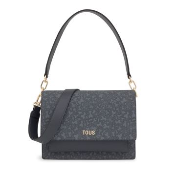 Εικόνα της ΜΕΣΑΙΟΥ ΜΕΓΕΘΟΥΣ ΤΣΑΝΤΑ ΧΙΑΣΤΙ AUDREE KAOS MINI LINES ΣΕ ΣΚΟΥΡΟ ΓΚΡΙ ΧΡΩΜΑ 2002183347