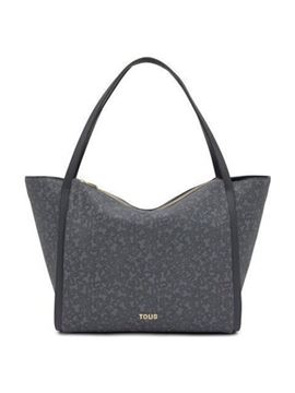 Εικόνα της ΜΕΓΑΛΗ ΤΣΑΝΤΑ-ΚΑΛΑΘΙ KAOS MINI LINES ΣΕ ΣΚΟΥΡΟ ΓΚΡΙ ΧΡΩΜΑ 2002183748