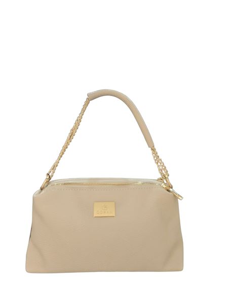 Εικόνα της Δερμάτινη Γυναικεία Τσάντα Χιαστί-χειρός IVORY – COHAN PE-37 IVORY