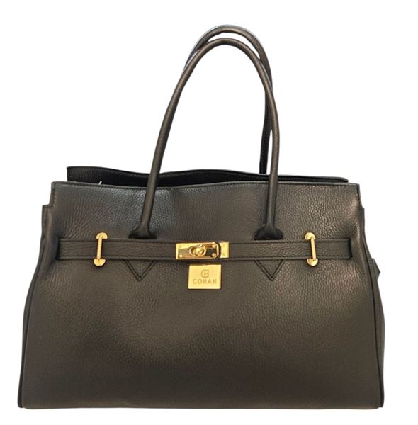 Εικόνα της Δερμάτινη Γυναικεία Τσάντα χιαστή-χειρός – ΜΑΥΡΗ-COHAN PE-40 ΜΑΥΡΗ