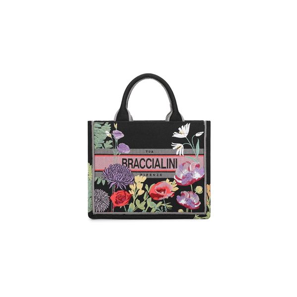 Εικόνα της Γυναικεία τσάντα  BRACCIALINI tote μαύρo QUEEN B18590