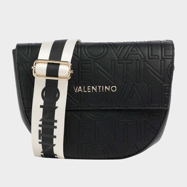 Εικόνα της Valentino Bags Pansy Γυναικεία Τσάντα Ώμου Μαύρη VBS8PG09