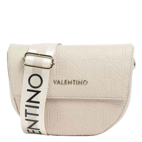 Εικόνα της Valentino Bags Pansy Γυναικεία Τσάντα Ώμου IVORY VBS8PG09