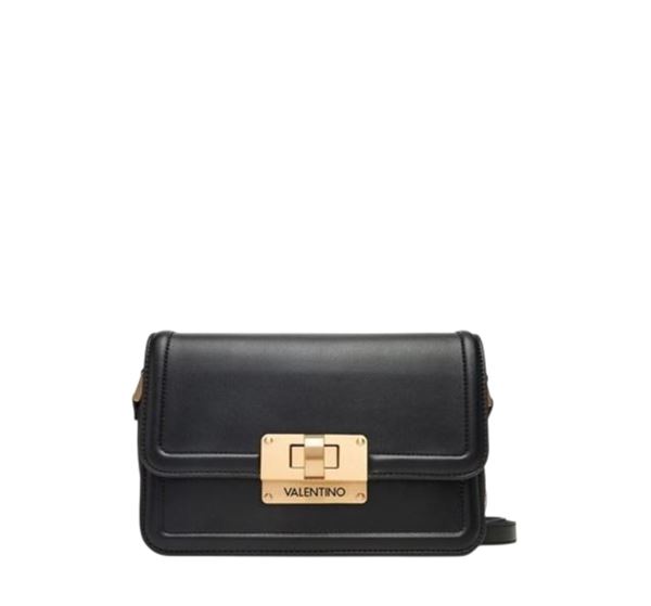 Εικόνα της Valentino Bags Γυναικεία Τσάντα Χιαστί Μαύρη VBS9A910