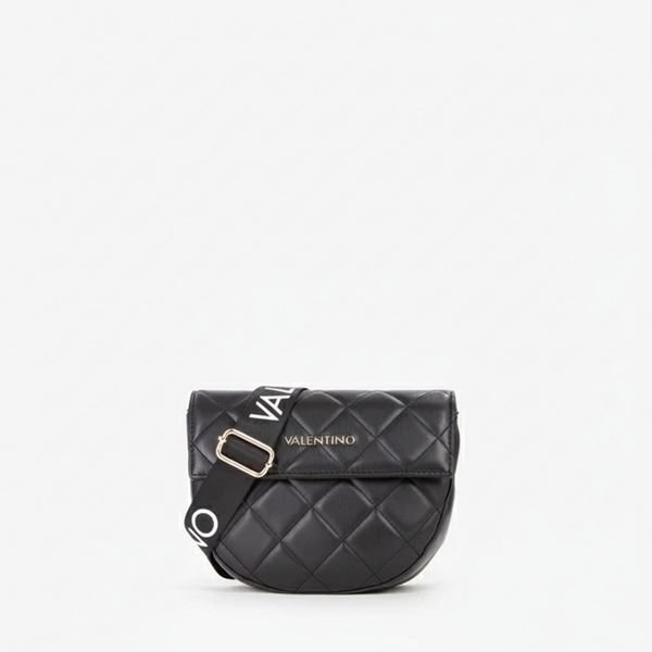 Εικόνα της Valentino Bags Mario  Γυναικεία Τσάντα Ώμου Μαύρη VBS3XJ02