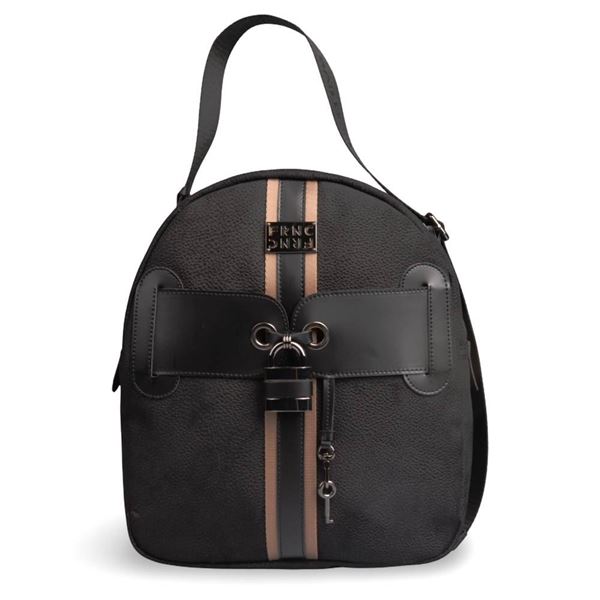 Εικόνα της Γυναικεία Τσάντα Πλάτης/ Backpack ΜΑΥΡΟ | FRNC 1840